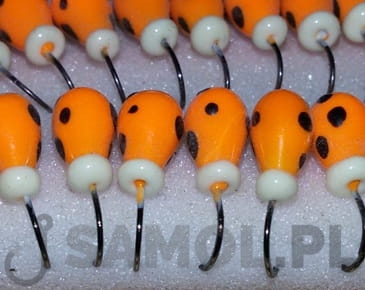 Mormyszka Jaxon wolframowa pomarańczowa.jpg