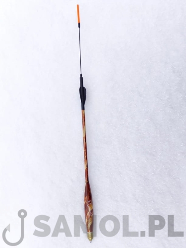 Spławik przelotowy Team Samol z lotką, wymienną antenką i regulacją dociążenia 15g.jpg