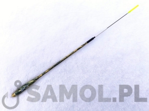 Spławik przelotowy Team Samol z wymienną antenką i regulacją dociążenia 10g