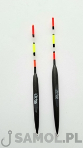 Spławik przelotowy Team Samol z kolorową antenką