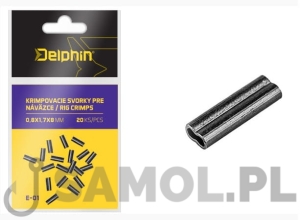 TULEJKA ZACISKOWA DELPHIN 0,7MMX1,5MMX6MM