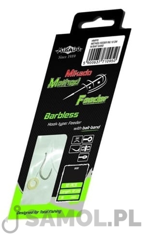 Przypony MIKADO Method Feeder z gumką HMFP02G.jpg