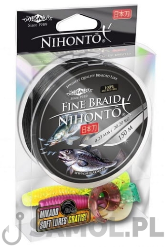 Plecionka Mikado Nihonto Fine Braid 150m Black.jpg