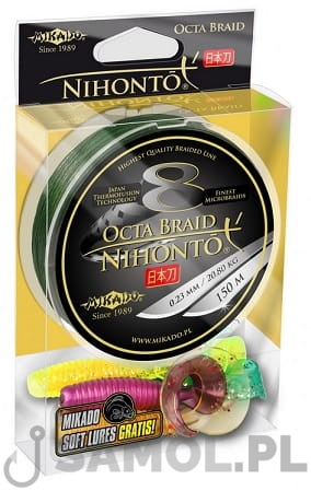 Plecionka Mikado Nihonto Octa Braid 150m Green.jpg
