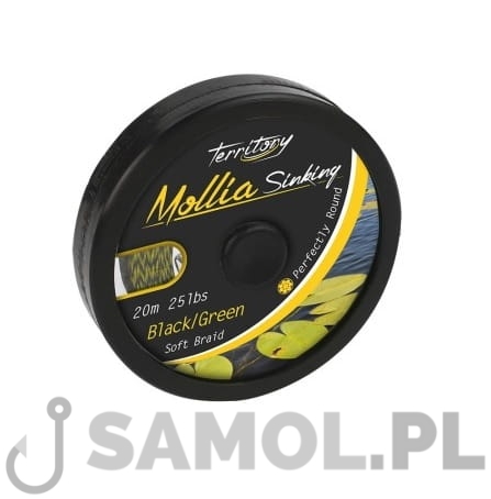 Plecionka Mikado Mollia 20 m BLACK GREEN.jpg