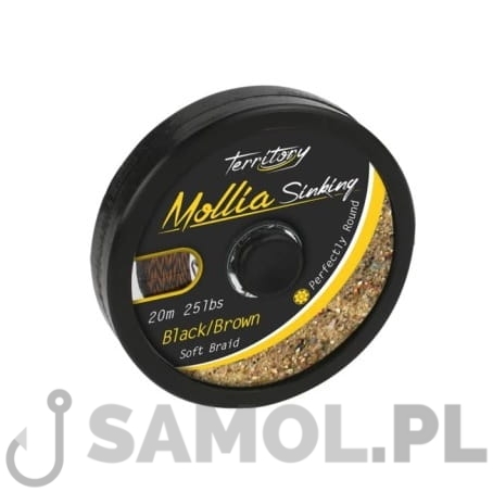 Plecionka Mikado Mollia 20 m BLACK BROWN.jpg