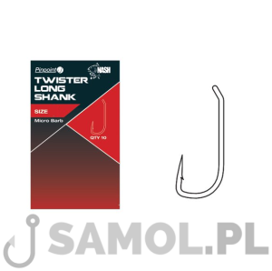 HAKI NASH TWISTER LONG SHANK 4 MICRO BARBED 