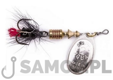 BŁYSTKA OBROTOWA MEPPS AGLIA MOUCHE SREBRNA - CZARNY CHWOST.jpg