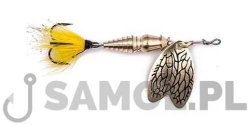 BŁYSTKA OBROTOWA MEPPS BUG YELLOW MAY ZŁOTO - ZŁOTY.jpg