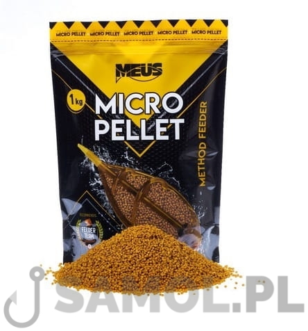 Micropellet zanętowy Meus Durus 2mm Banan 1kg.jpg
