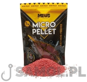 Micropellet zanętowy Meus Durus 2mm Truskawka 1kg