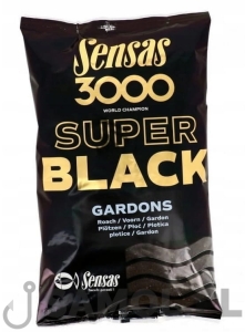 SENSAS 3000 SUPER BLACK GARDONS 1kg