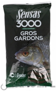 SENSAS 3000 GROS GARDONS NOIRE 1kg