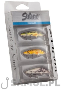 SALMO ZESTAW WOBLERÓW TROUT PACK QMP008