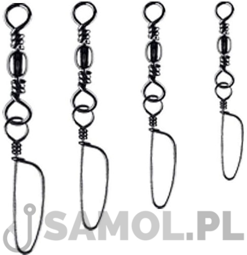 Agrafka z krętlikiem Jaxon Power Max wersja czarna.jpg