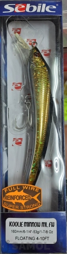 Wobler Sebile Koolie Minnow ML FW 16cm kolor OG.jpg