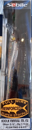 Wobler Sebile Koolie Minnow ML FW 13,6cm kolor O.jpg