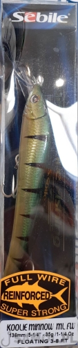 Wobler Sebile Koolie Minnow ML FW 13,6cm kolor NK2.jpg