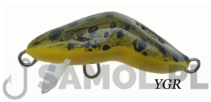WOBLER DORADO FROG 3,5CM YGR