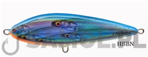 WOBLER DORADO FLICKER JERK 10CM S HBBN