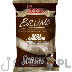 SENSAS 3000 BRUNE GROS GARDONS 1kg