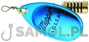 BŁYSTKA OBROTOWA MEPPS AGLIA PLATIUM NIEBIESKA