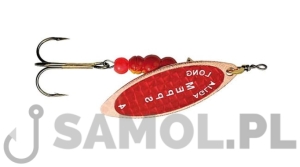 BŁYSTKA OBROTOWA MEPPS AGLIA LONG REDBO MIEDŹ