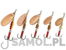 BŁYSTKA OBROTOWA MEPPS AGLIA MIEDZIANA