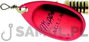 BŁYSTKA OBROTOWA MEPPS AGLIA PLATIUM CZERWONA